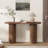 55'' Tambour Console Table With Oval Tabletop For Living Room Hallway Foyer Entrance Study-1495355206
