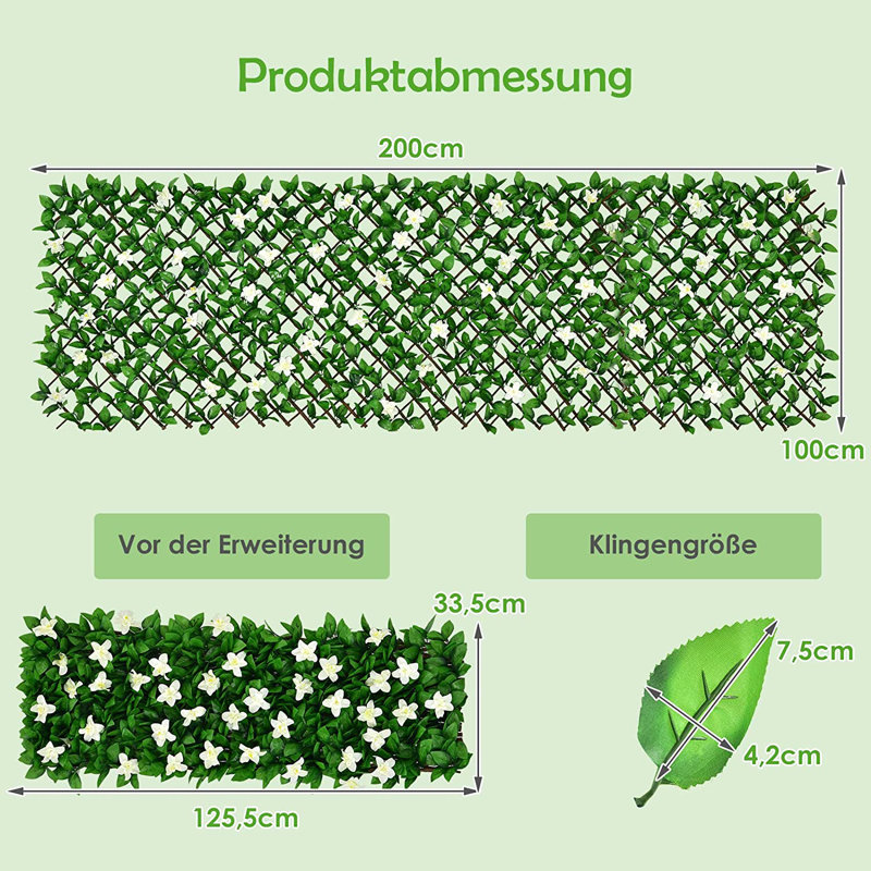 Addelin 100 cm H x 200 cm W