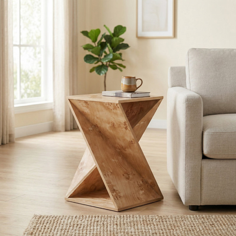 Table de bout Caelah, Ronce naturel