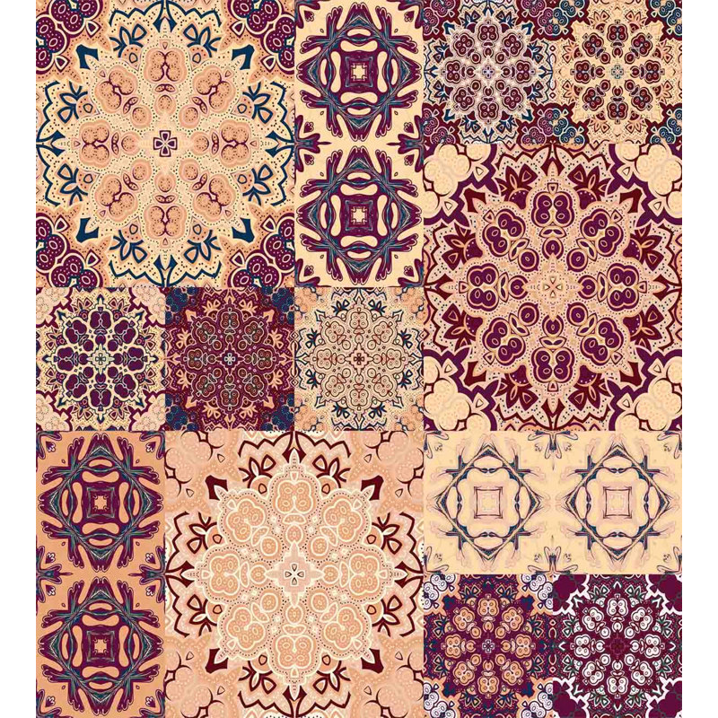 Eclectic Polyester Duvet Cover, Twin Duvet Cover + 1 Standard Sham