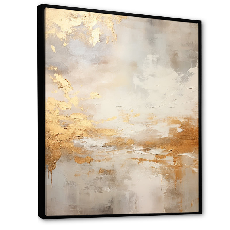«Magic Sky Simplicity» sur toile, H 40 po x l 30 po x P 1,5 po, Cadre flottant noir