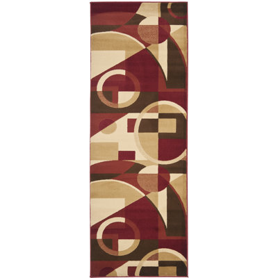 Tapis performance à motif abstrait Charis