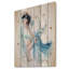 Peinture à la femme "dancer" dans blue dresse Digital-35122525-35122528