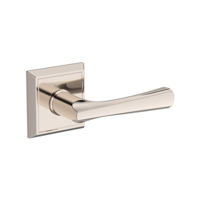 Wyndcliff Full Dummy Lever with Chamfered Square Rose in Matte Black