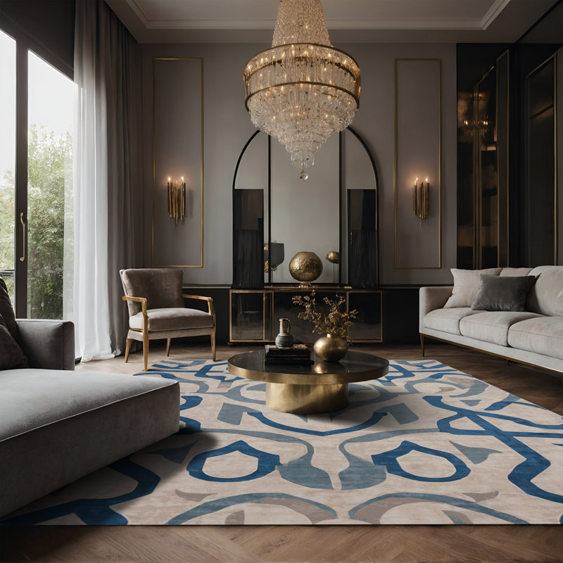 Tapis gris soyeux et moelleux, Tapis de couloir 2 pi x 4 pi