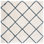 Tapis ivoire / gris à motif géométrique Darrold