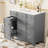 36" Single Bathroom Vanity Set-93526878