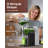 Slushie Machine - 15-minute Ice Shaver (fastest Results) For Your Home, Frozen Drink Maker With 6 Built-in Programs, 4-hour Freshness Setting, Perfect For Milkshakes, Margaritas, Frappés, Smoothies, And More!