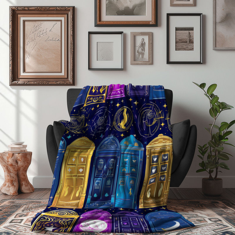 Moon Shadows - 1 Piece Premium Blanket, Twin