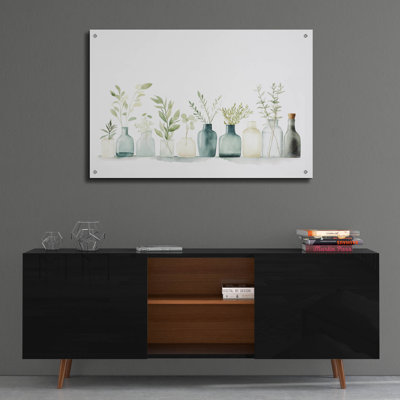  «Glass Flora» par Svetlana Aleynikova, art mural en verre acrylique