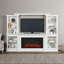 Monte Vista Entertainment Center for TVs up to 60" with Electric Fireplace Included