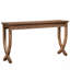 Table d'entrée de style rustique avec console, organisateur élégant et tablette de présentation pour une décoration et une fonctionnalité améliorées