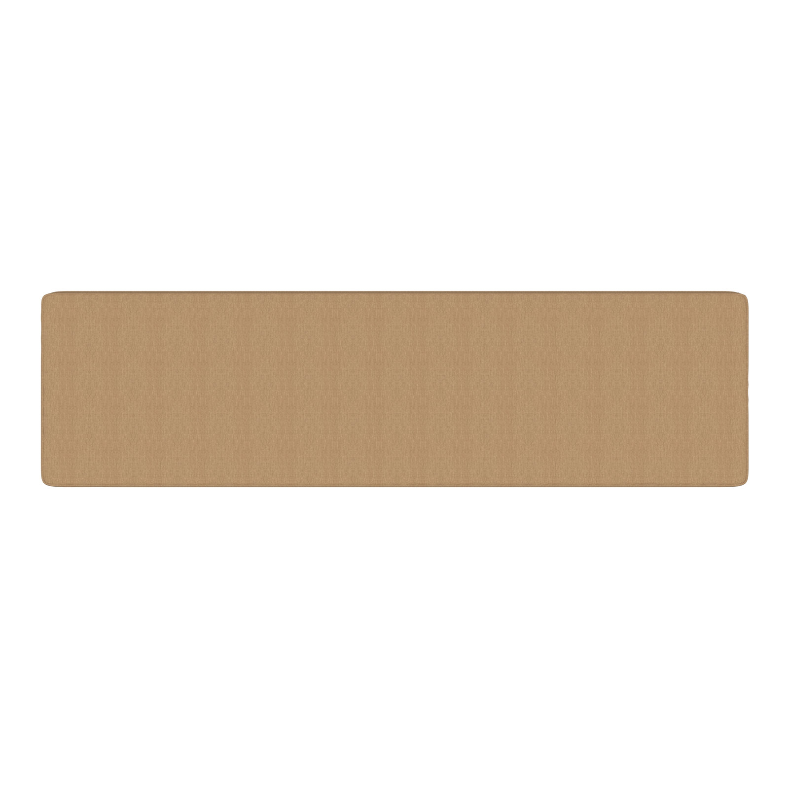 Jayapura Sunbrella® Seat Cushion, Canvas Heather Beige Sunbrella® Canvas, 65" W x 18" D