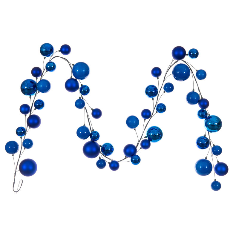  Guirlande 10 'Blue Ball Branch., Bleu