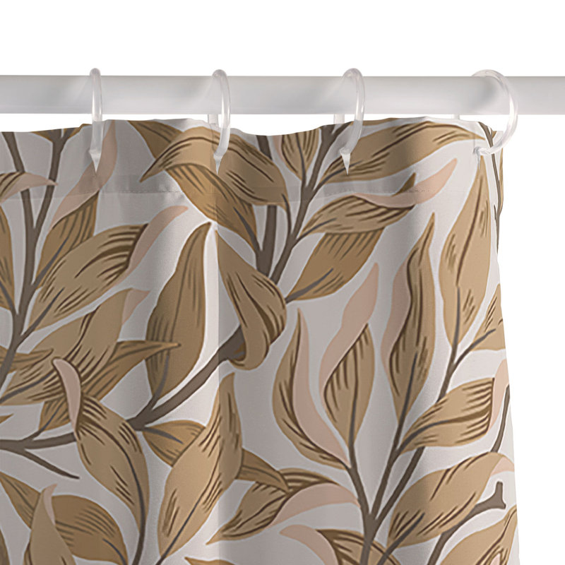 Rideau de douche Avenie Romantic Botanica VI, Beige floral 24