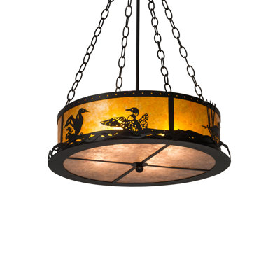 Rustic Lodge 4 - Light Chandelier