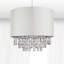 Lamkin Fabric Semi Flush Mount-1510043623-1510043616