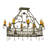 Metal Oval Pot Rack