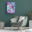 Art mural sur toile tendue - "Feeling Free" Amy Tieman pour décoration de salon, de chambre à coucher ou de bureau - 24 x 32