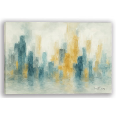 Art urbain sur toile, "Urban Glow" par William