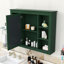 Elegant Wall-Mounted Bathroom Mirror Cabinet with Concealed Storage-1350406264