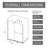 Glass Shower Door, 30 - 60 In.W X 72 In.H Shower Sliding Door Walk-In Shower Screen Dual Usage-120178934