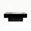 Table basse avec plateau coulissant