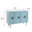 Armoire 3 portes Modern Geo - bleu Skye