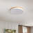 15.75inch Modern LED Flush Mount 3000K/4000K/6000K Dimmable Flush Mount Light