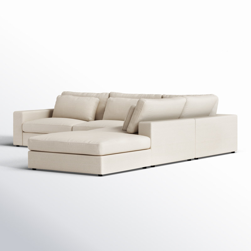 Nathanael 5 - Piece Modular Upholstered L-Sectional