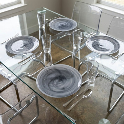 Assiette plate 11 po Lufkin