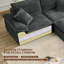 Canapé modulaire avec repose-pieds mobile Cloud Couch-961451037
