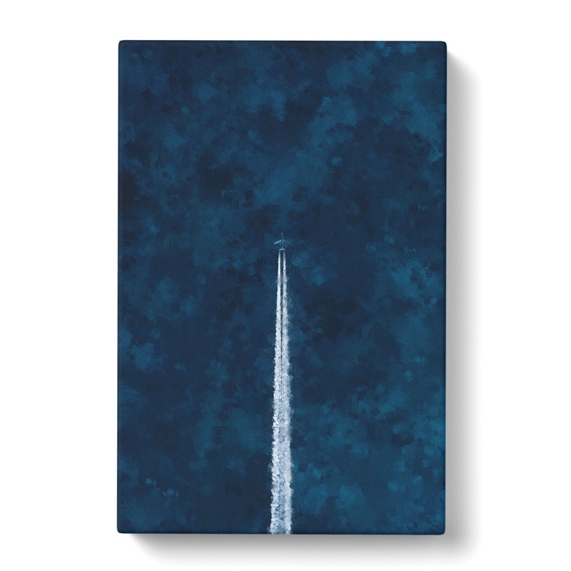 Contrails From The Airplane - Wrapped Canvas, 60cm H x 40cm W x 4cm D