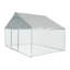 Grand poulailler extérieur en métal 10 x 6 x 6 pi