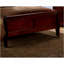 Lit simple en cerisier Louis Phillipe-2048745752-2048745735