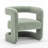 Modern Upholstered Barrel Chair-224706894