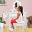 Ensemble coiffeuse avec miroir Gerldean Kids-1859470893