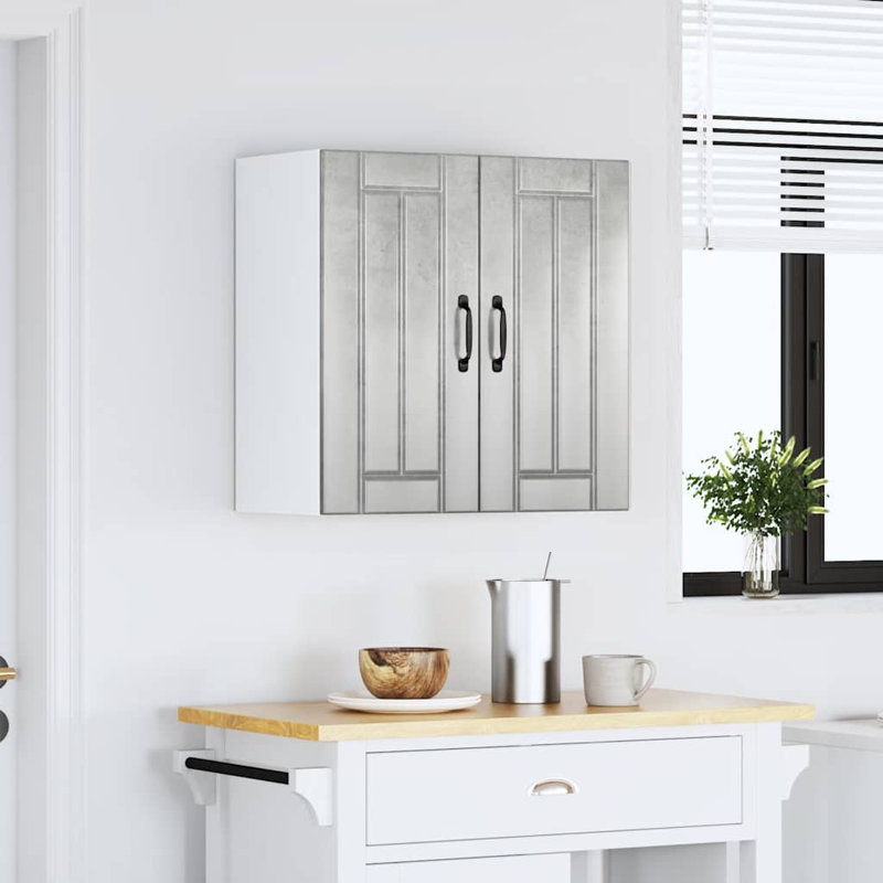 Standard Wall Cabinet, 60cm H x 60cm W x 31cm D, concrete grey