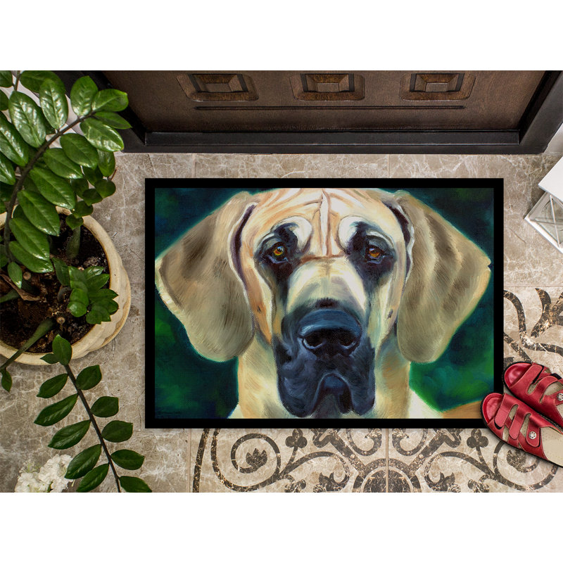 Paillasson d’extérieur « Great Dane » de Westway, 2 pi x 3 pi