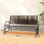 Powder Coated Steel Outdoor Glider