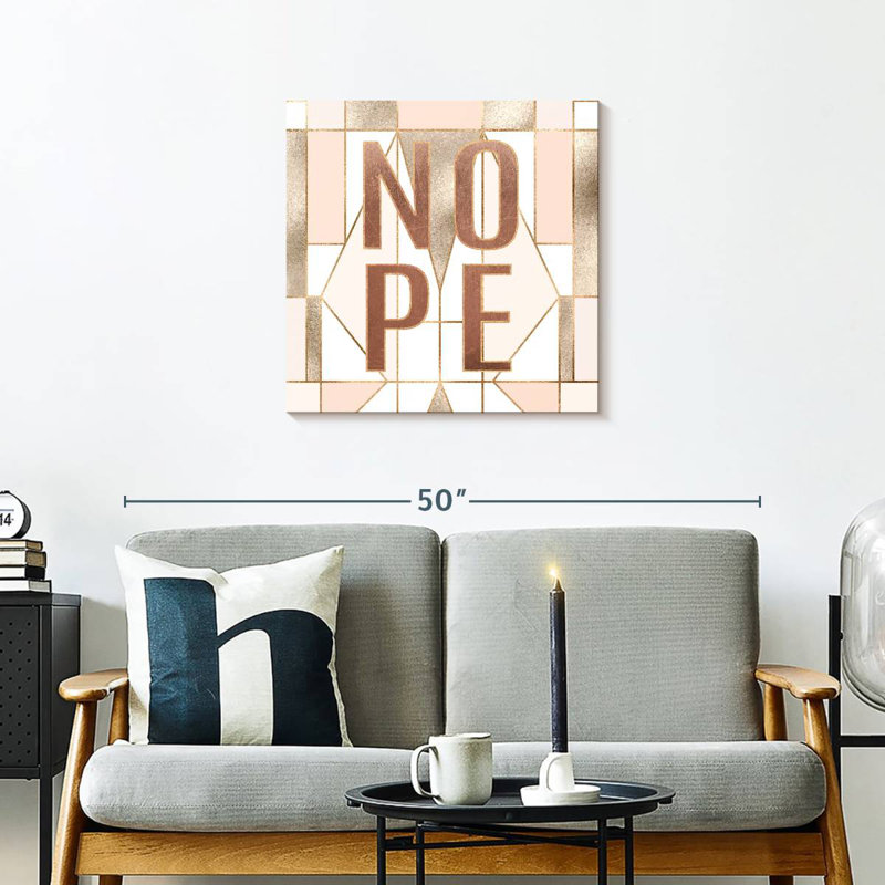 Tergel Nope, typographie