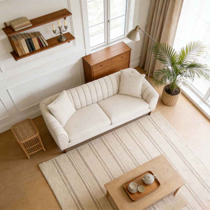 Canapé moderne, Beige