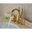Contemporary basin mixer with ceramic cartridge and ergonomic lever handle
