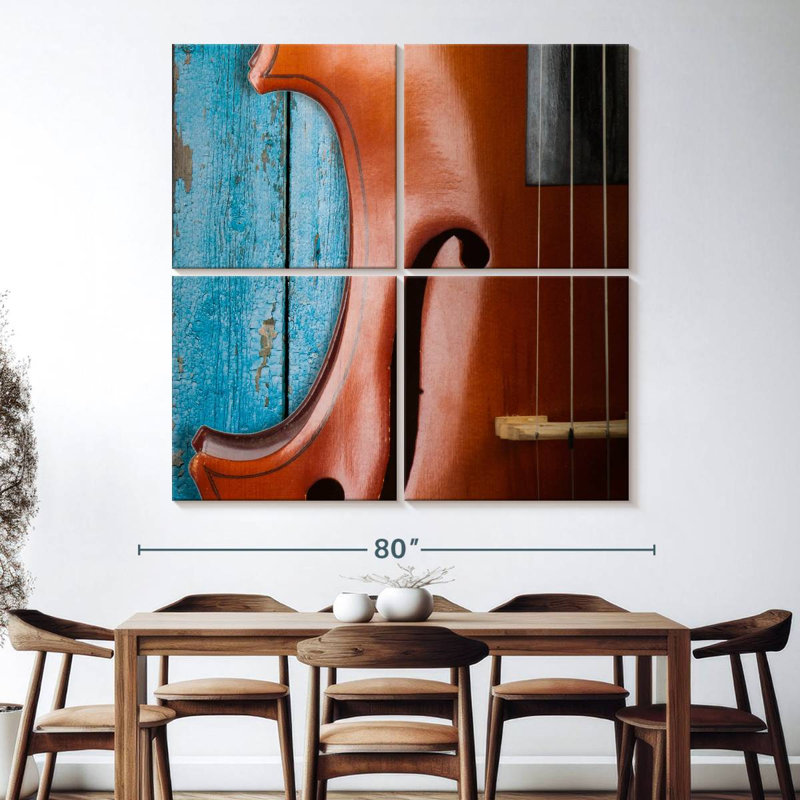 Violoncelle brillant Abarca, H 74 po x l 74 po
