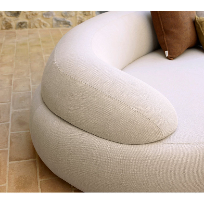 Mellow Sofa W/Right Long & Left Short Backrest, Sand
