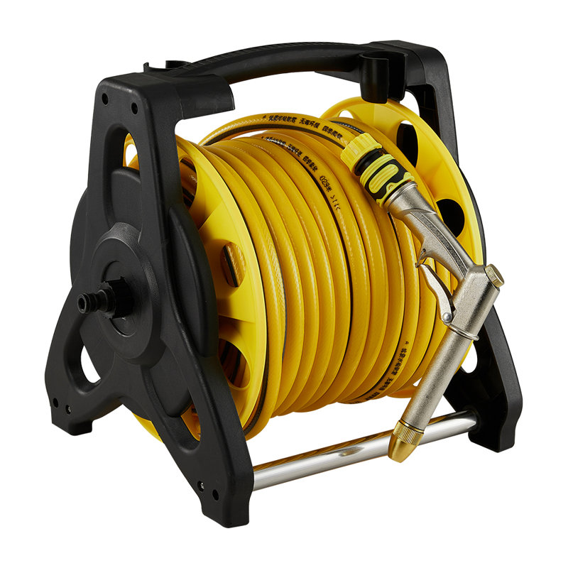 35m Portable Garden Watering Hose Reel Set