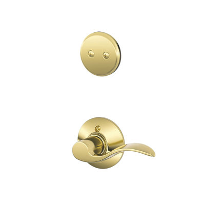 Accent Inactive Interior Lever Dummy Entry Set (Exterior Portion Sold Separately)