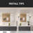 Round Metal Frame Hanging Wall Bathroom Mirror-706407994-706407993