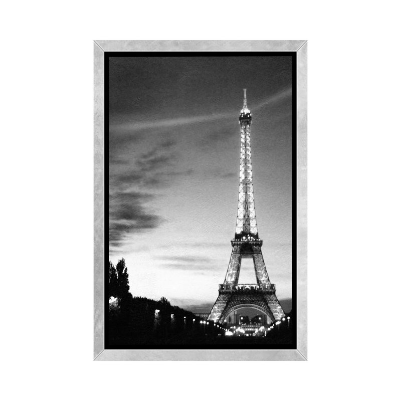 Tour Eiffel par PhotoINC Studio - reproduction de photo à cadre flottant, H 60 po x l 40po x P 1,5 po