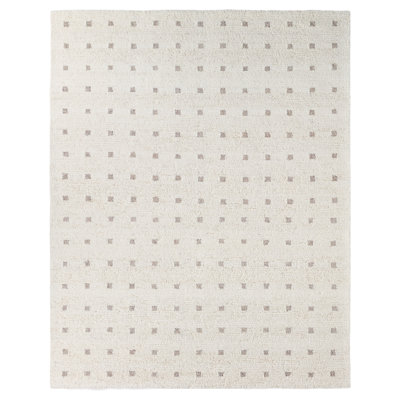 Jaipur Living Jinni Tufted Modern/Contemporary Ivory/Tan Area Rug (9'6inX13'6in)